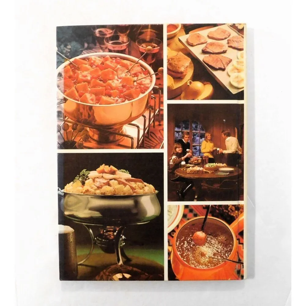 Better Homes and Gardens Fondue and Tabletop Cooking 1971 Vintage HB Cookbook